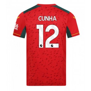 Maillot de foot Wolves Matheus Cunha #12 Extérieur 2023-24 Manches Courte